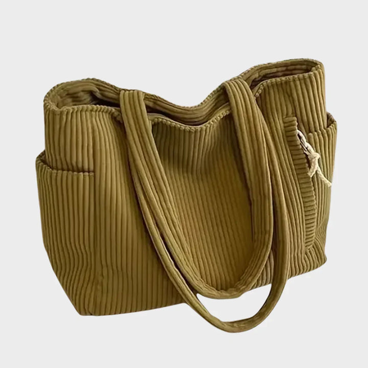 Mara - Ribbed Tote Bag