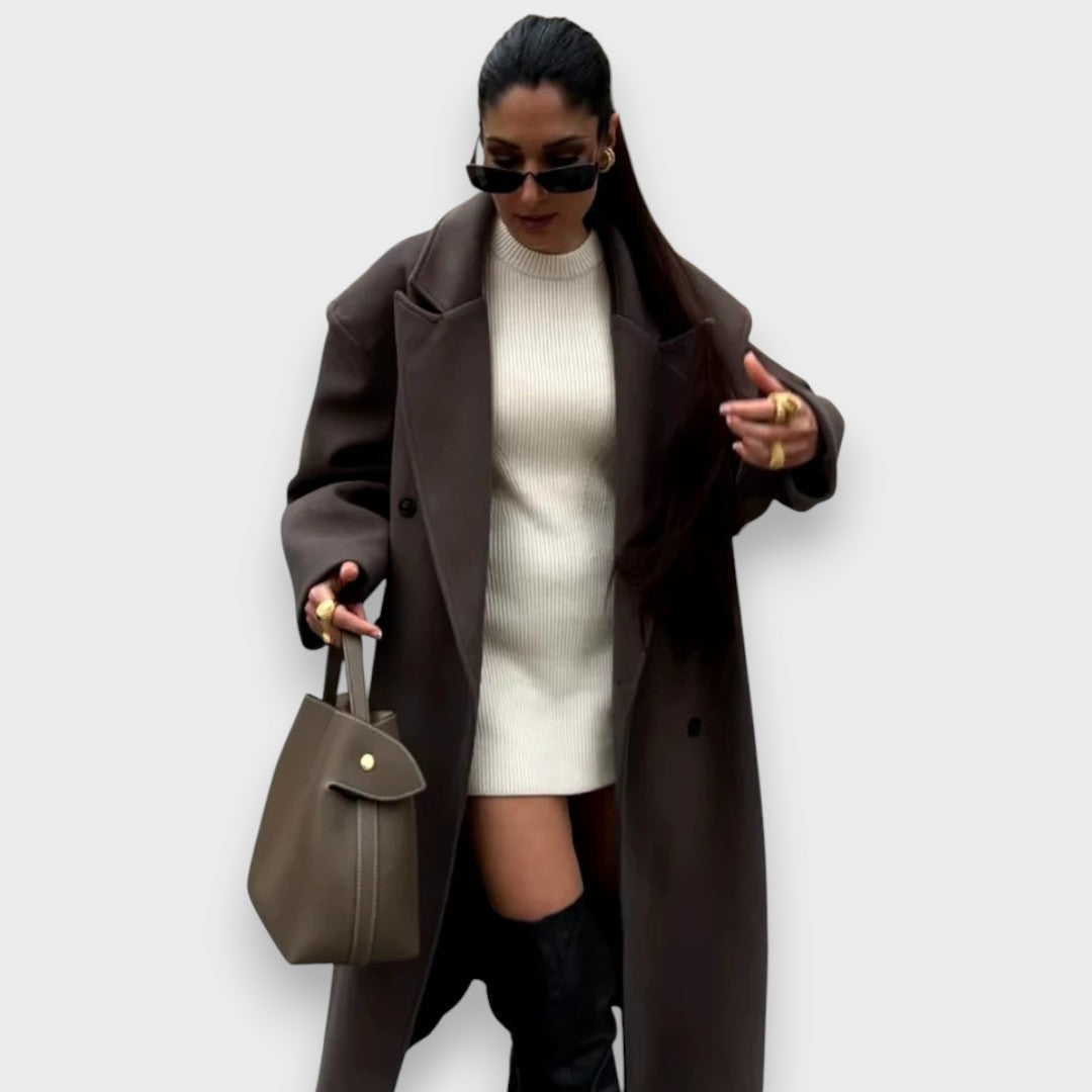 Viola - Wool Blend Oversized Coat