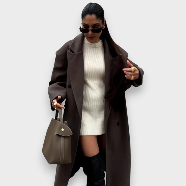Viola - Wool Blend Oversized Coat