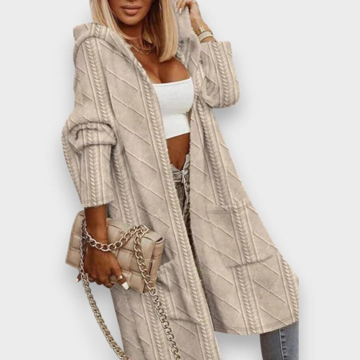 Johani - Long Cardigan with Hood