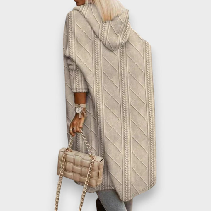 Johani - Long Cardigan with Hood