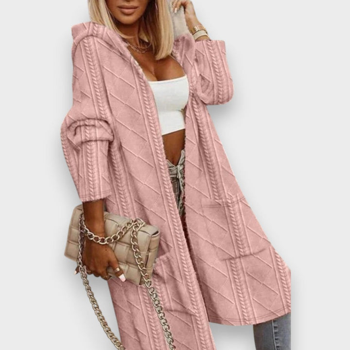 Johani - Long Cardigan with Hood