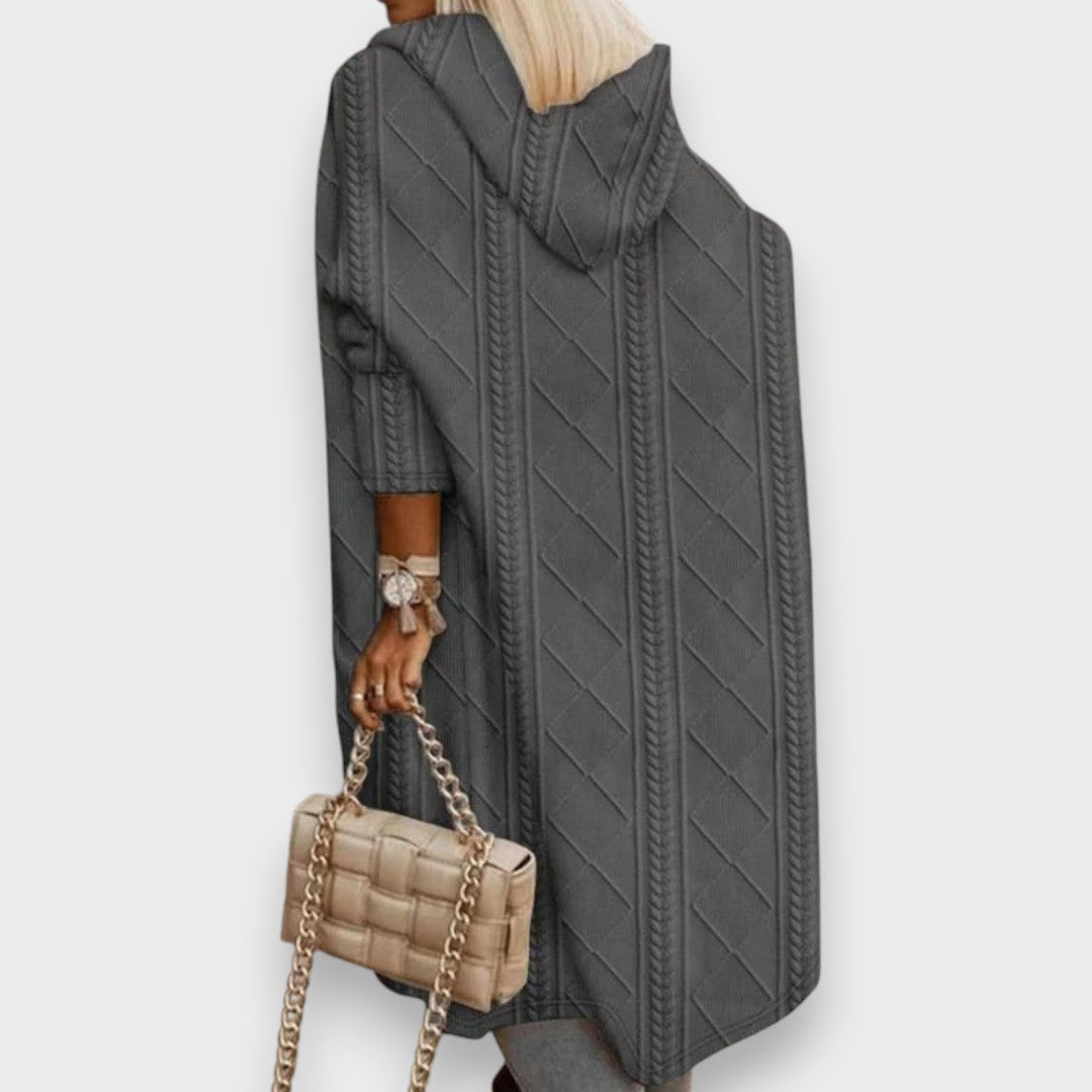 Johani - Long Cardigan with Hood