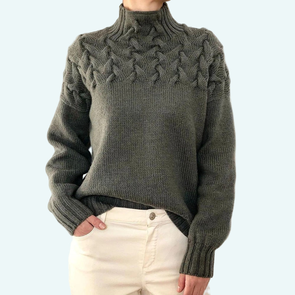 Farrah - Elegant Knitted Jumper