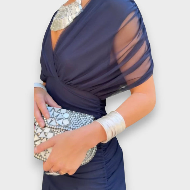 Malia | Elegant Dress with V-Neck