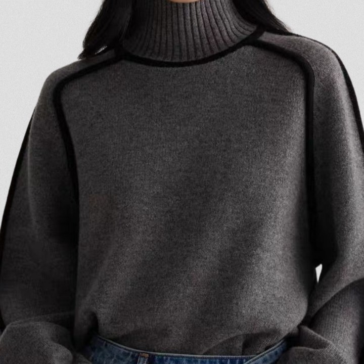 Martha - Contrast Jumper