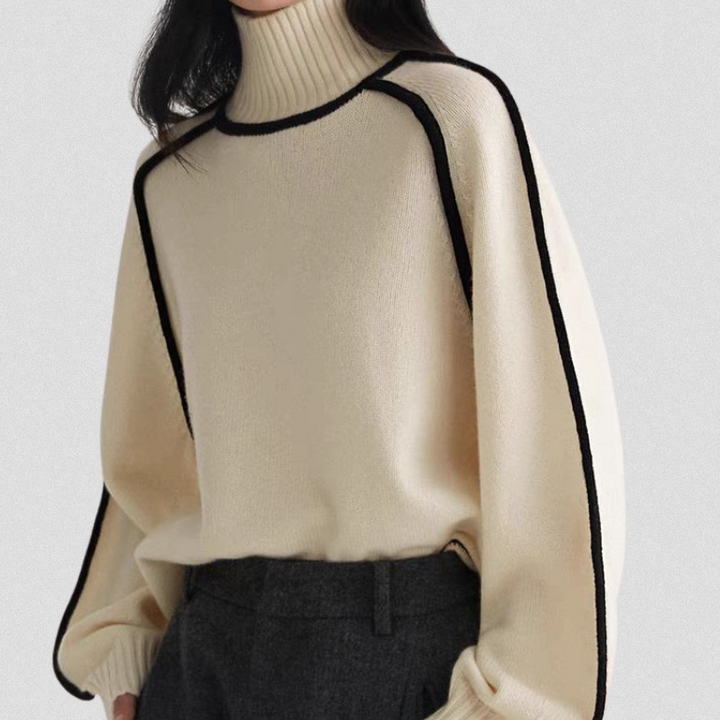 Martha - Contrast Jumper