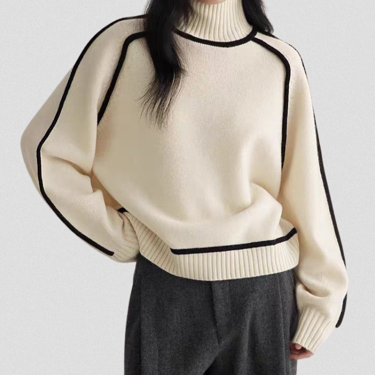 Martha - Contrast Jumper