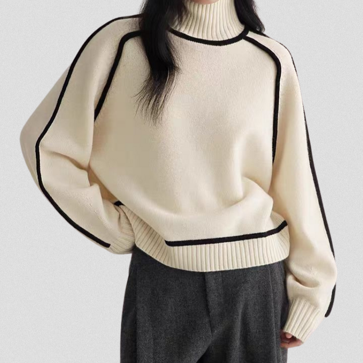 Martha - Contrast Jumper