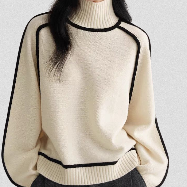 Martha - Contrast Jumper