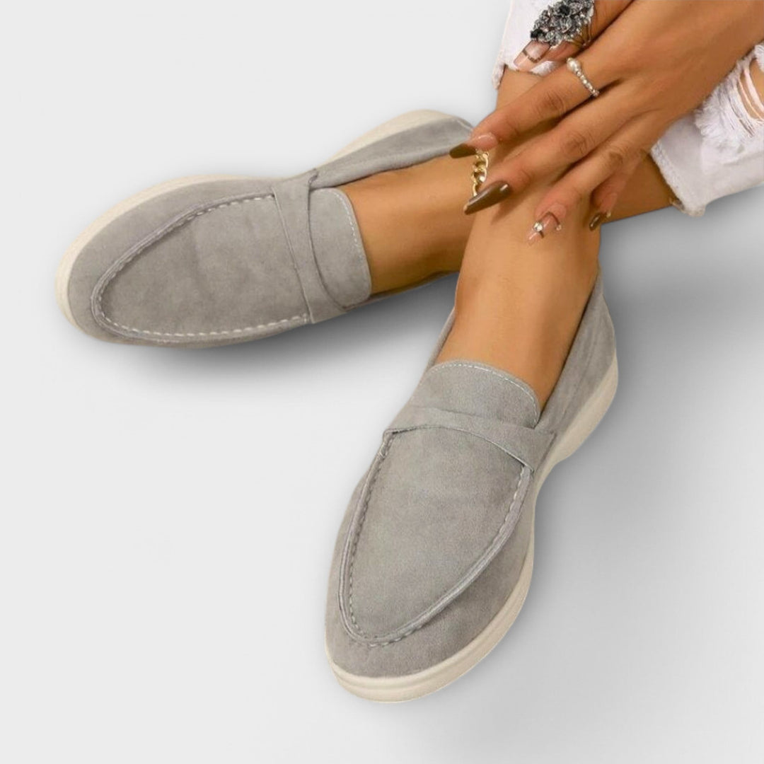 Ellen - Suede Moccassins