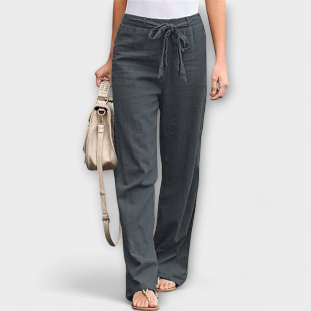 Loreen – Light Linen Trousers