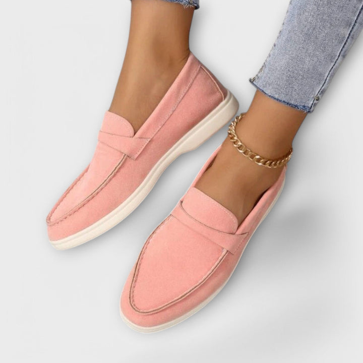 Ellen - Suede Moccassins