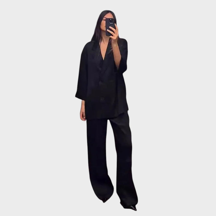Madeline – Style in Blazer and Trousers