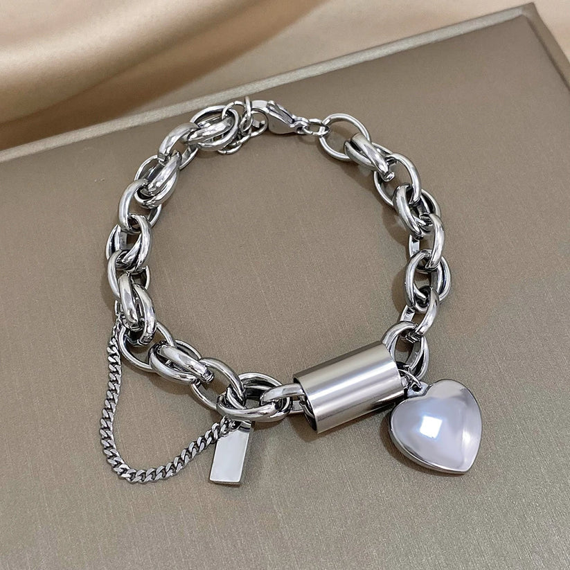 Heartened Chunky Bracelet