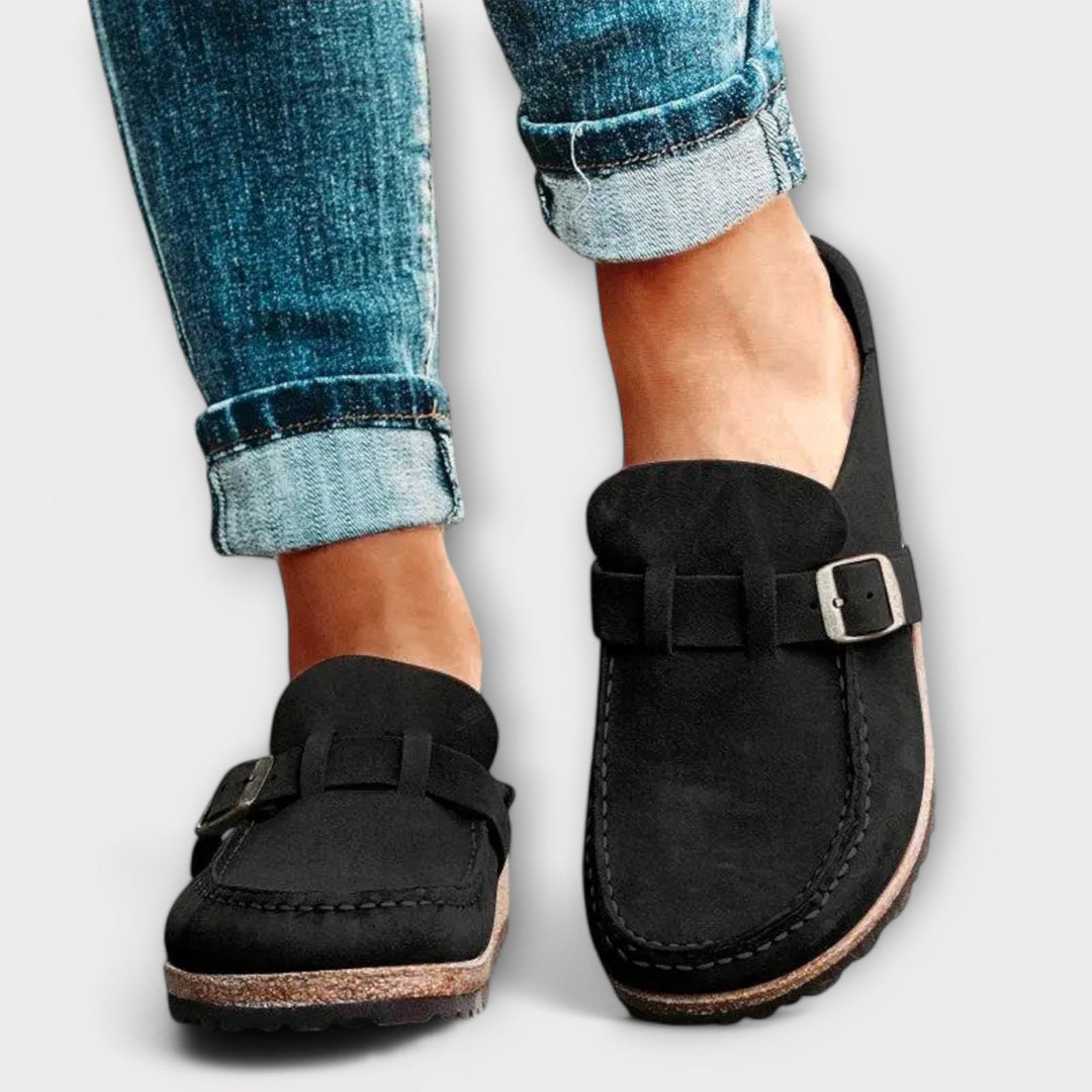 Wendy - Moccasins with Buckle