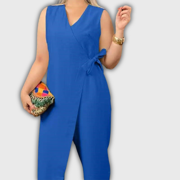 Rae - Elegant V-Neck Jumpsuit