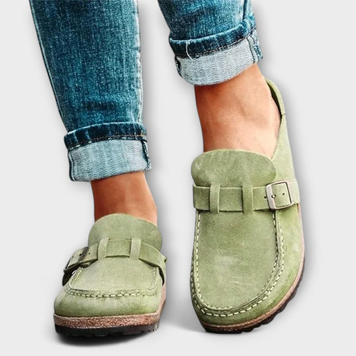 Wendy - Moccasins with Buckle