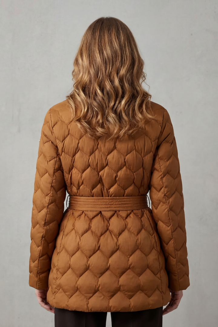 Solenza – Belted puffer jacket