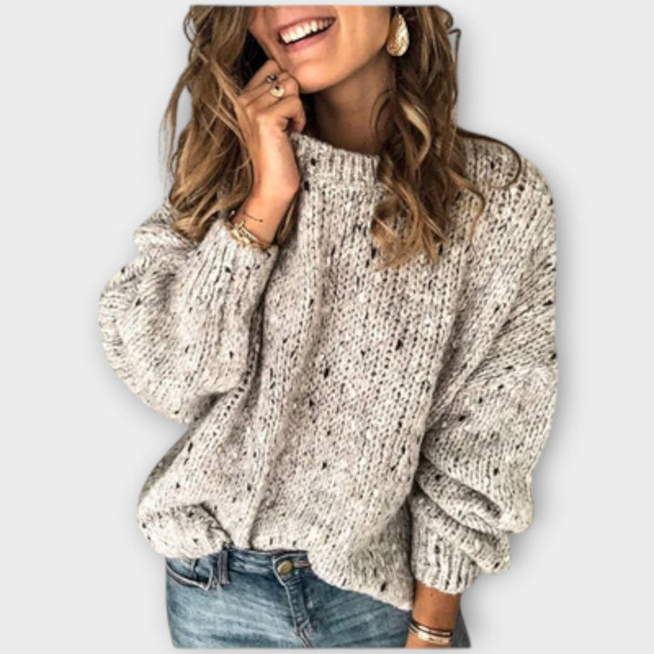 Eileen - Cosy Retro Knit Sweater