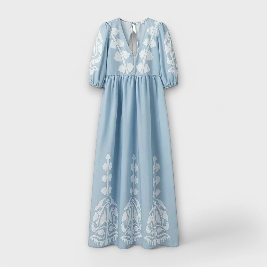 Rena - Elegant Printed Dress