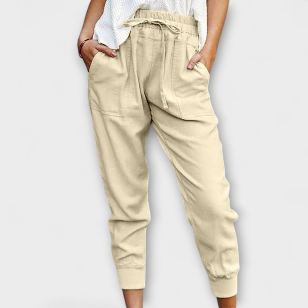 Blaire – Linen and Cotton Trousers