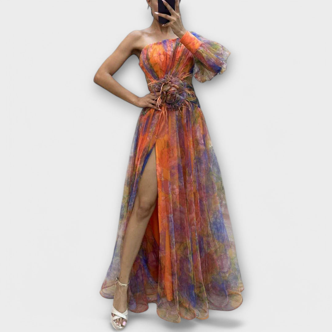 Dalila - Elegant 1 Shoulder Strap Dress