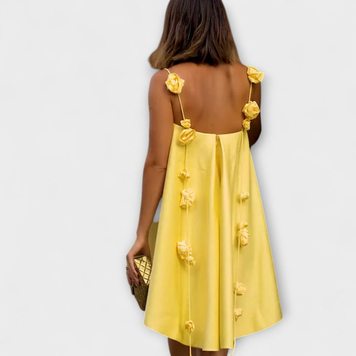 Jordan - Stylish Strapless Mini Dress