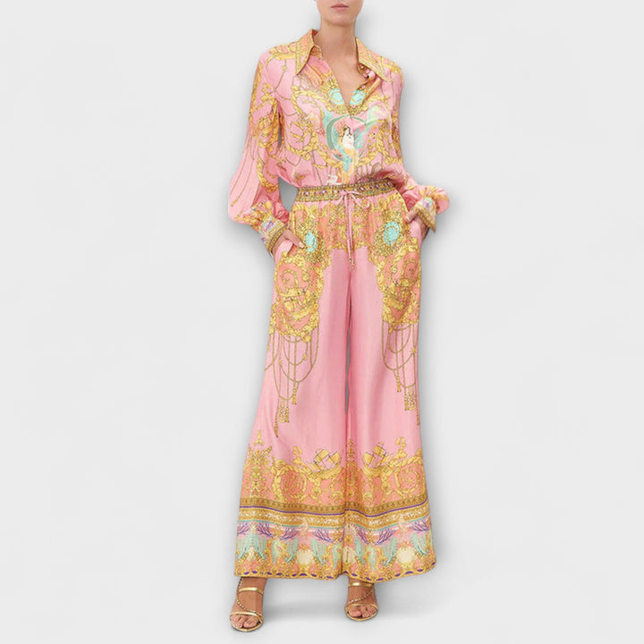 Sage - Mermaid Shirt and Trousers Set