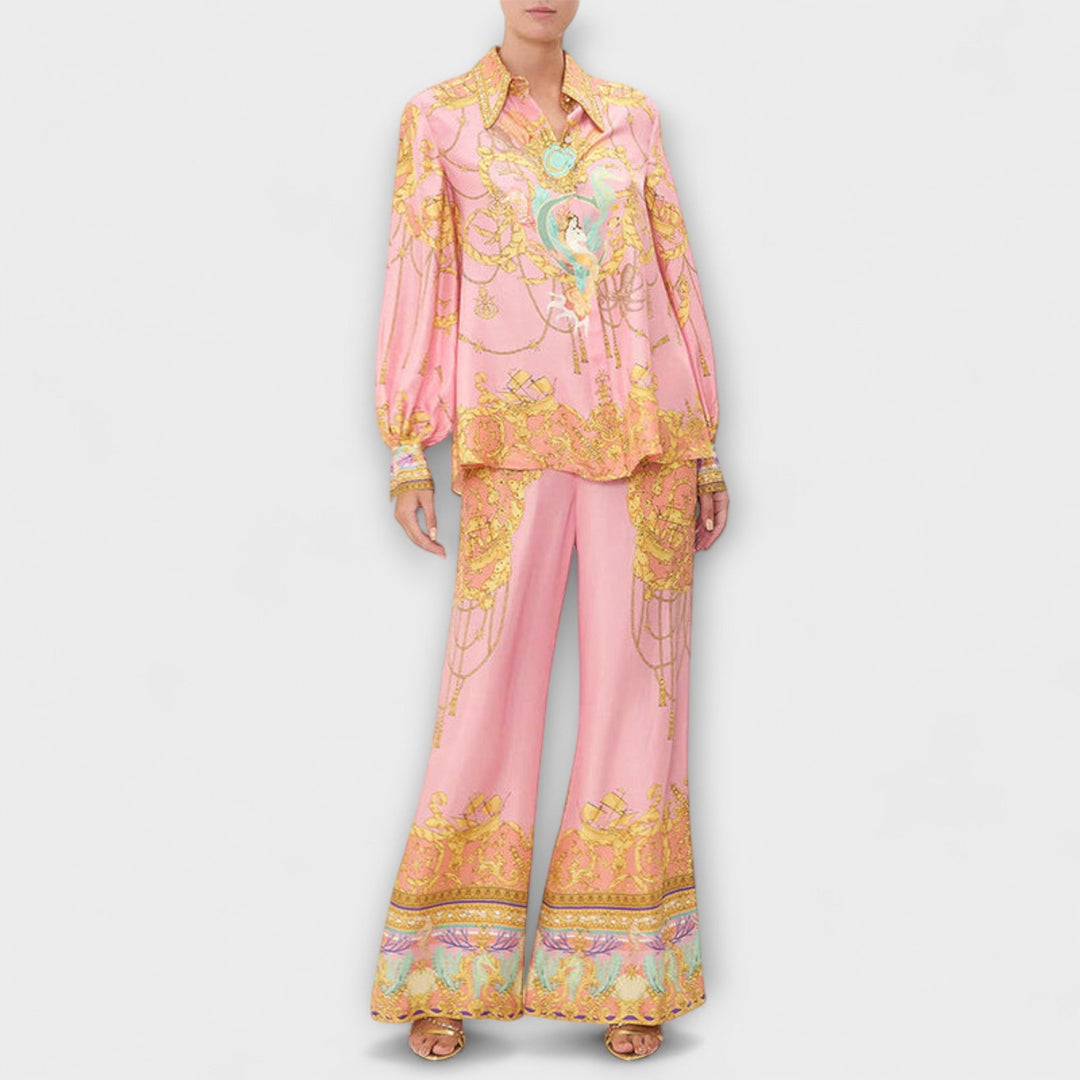 Sage - Mermaid Shirt and Trousers Set