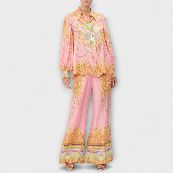 Sage - Mermaid Shirt and Trousers Set