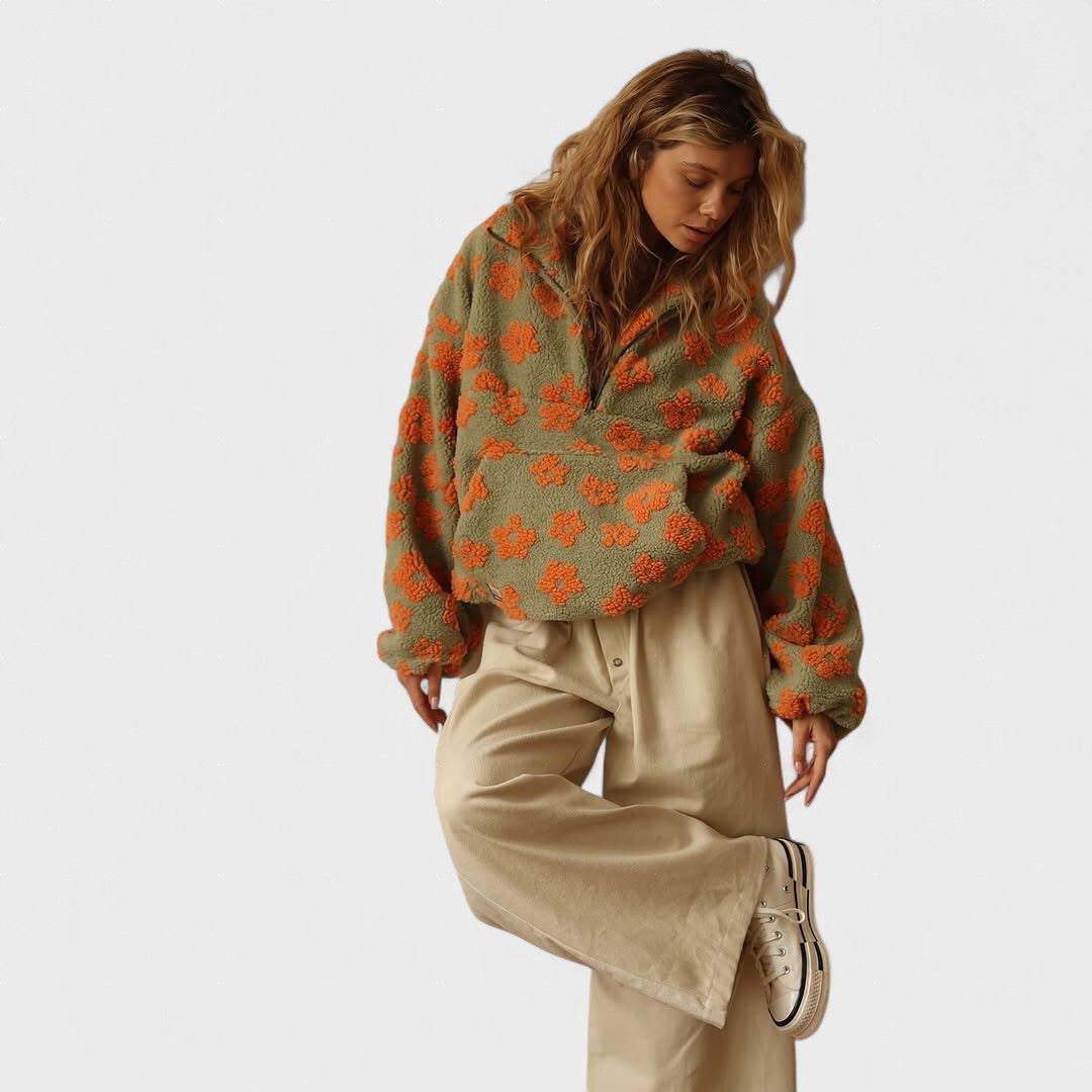 Daisy - Bloom fleece pullover