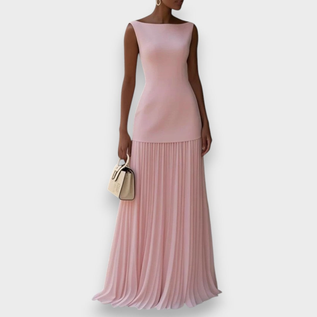 Klara - Sleeveless Pleated Dress
