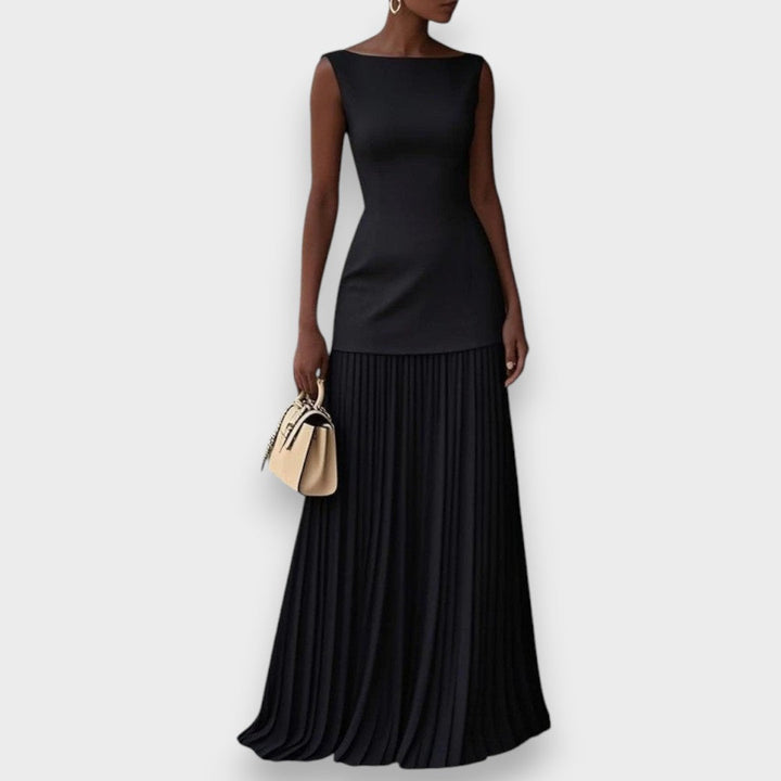 Klara - Sleeveless Pleated Dress