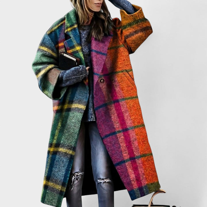 Flavia - Elegant Longline Coat