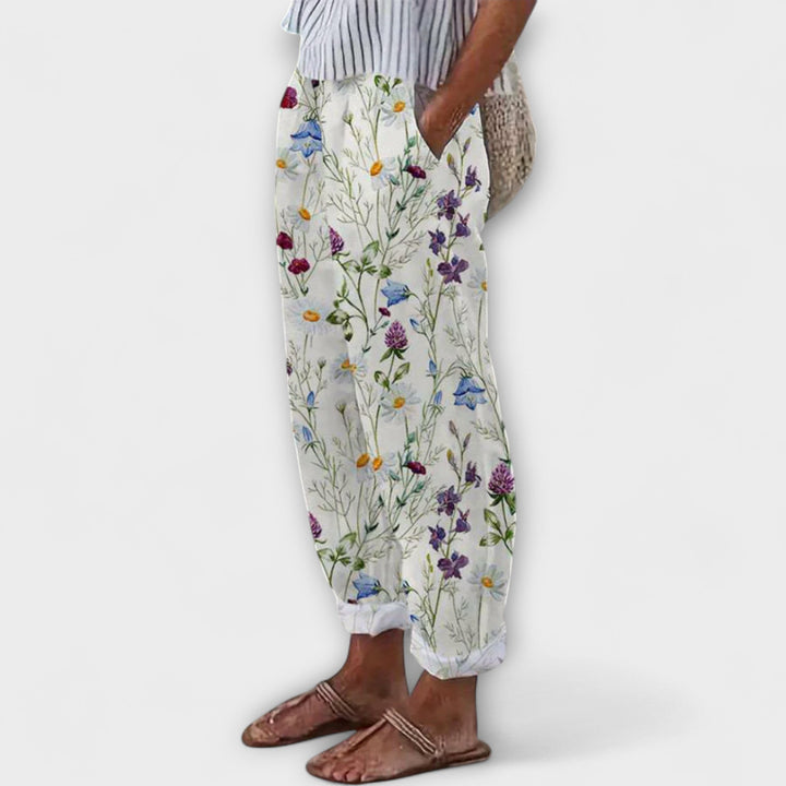 Iris – Casual Button Trousers