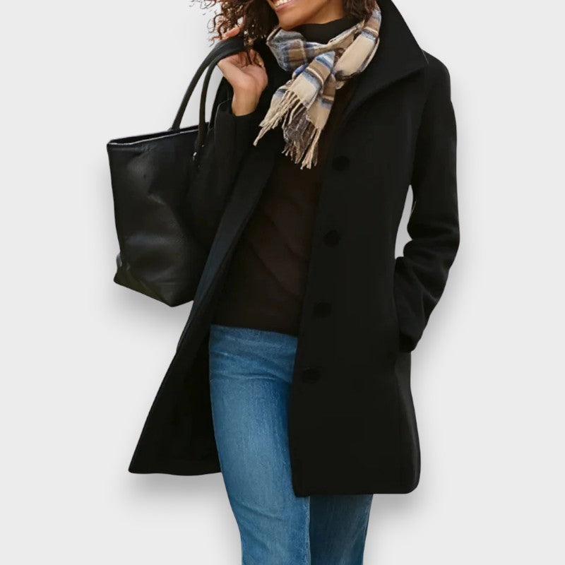 Carla - Classic Buttons Coat