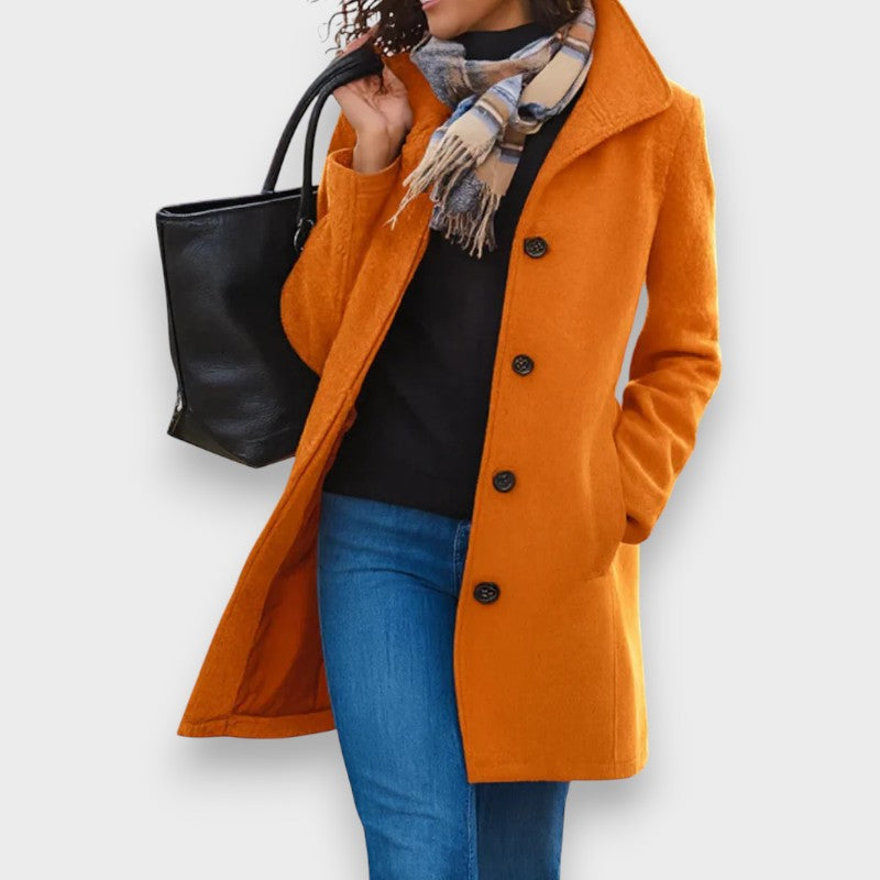 Carla - Classic Buttons Coat
