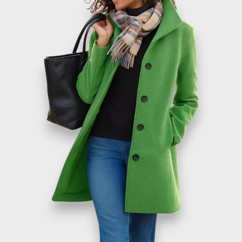 Carla - Classic Buttons Coat