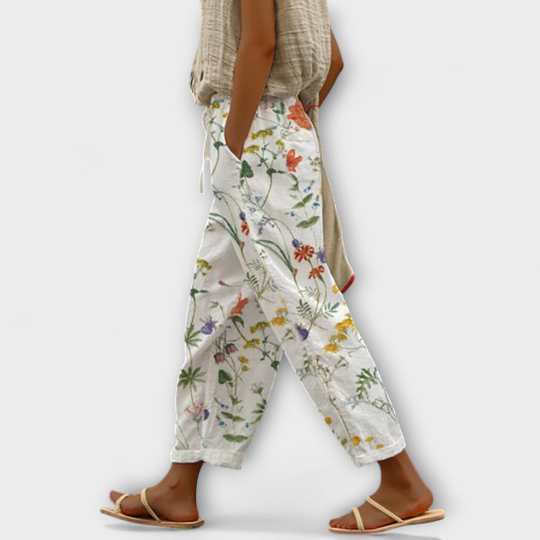 Iris – Casual Button Trousers