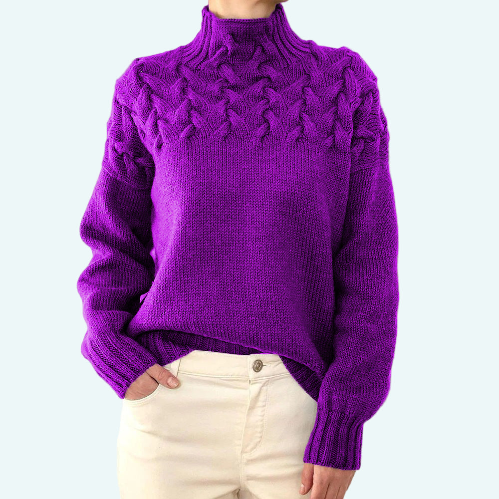 Farrah - Elegant Knitted Jumper