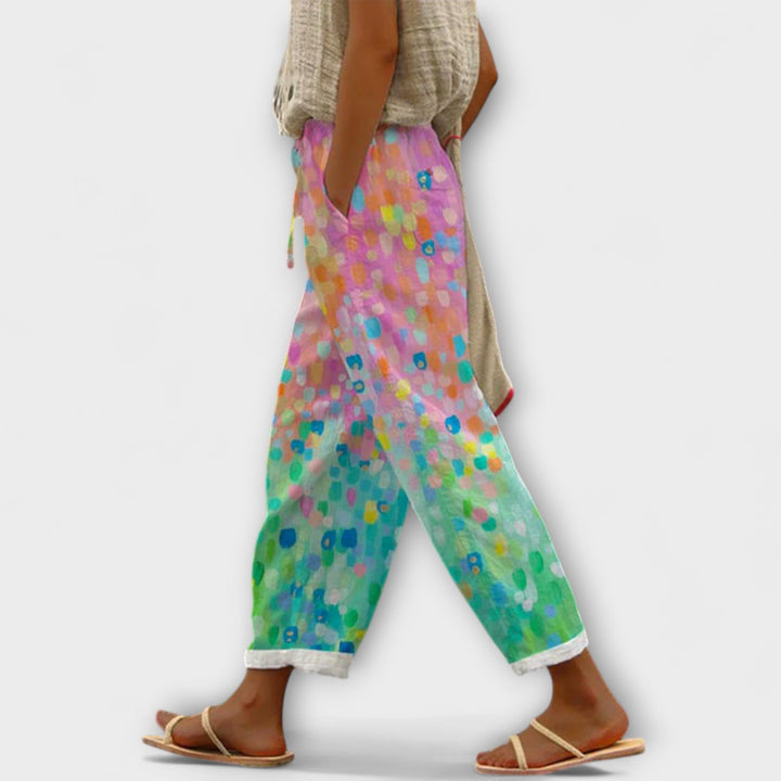 Iris – Casual Button Trousers