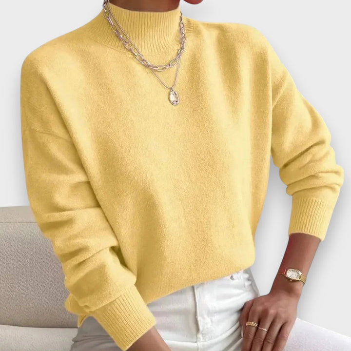 Erika - Elegant Roll Neck Jumper