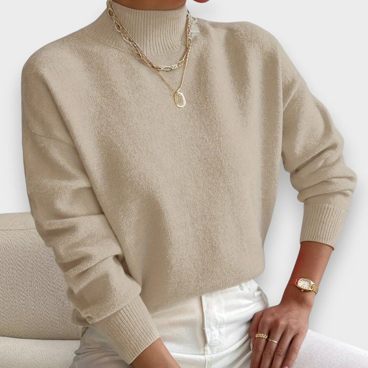 Erika - Elegant Roll Neck Jumper