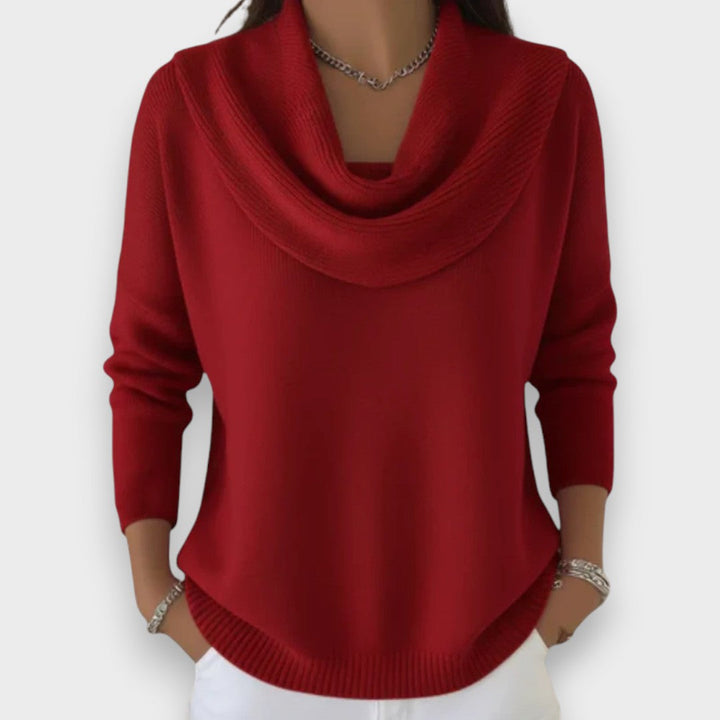 Ava - Pullover with Collar
