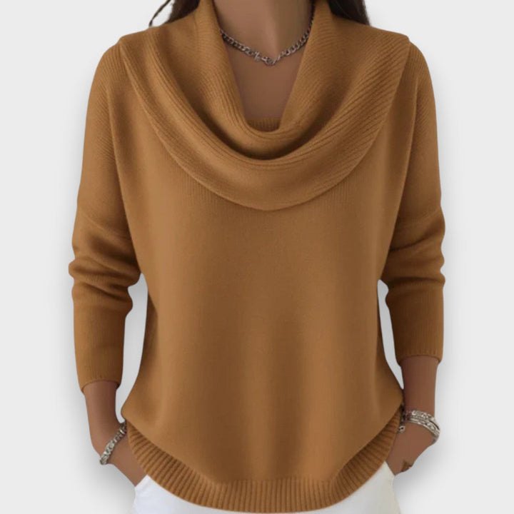 Ava - Pullover with Collar