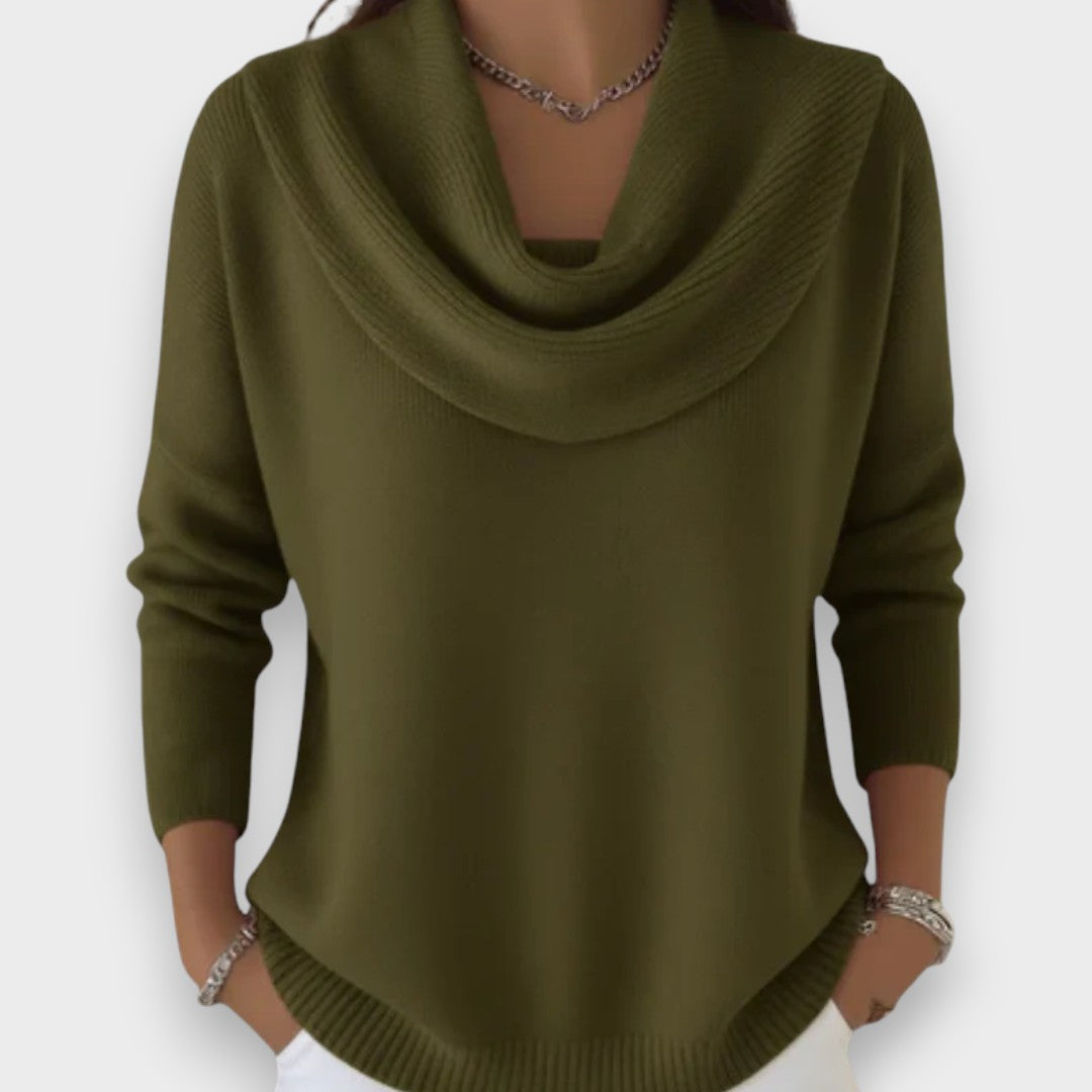 Ava - Pullover with Collar