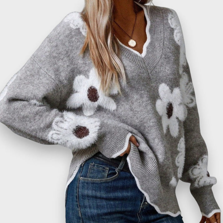 Aline - V-Neck Jumper