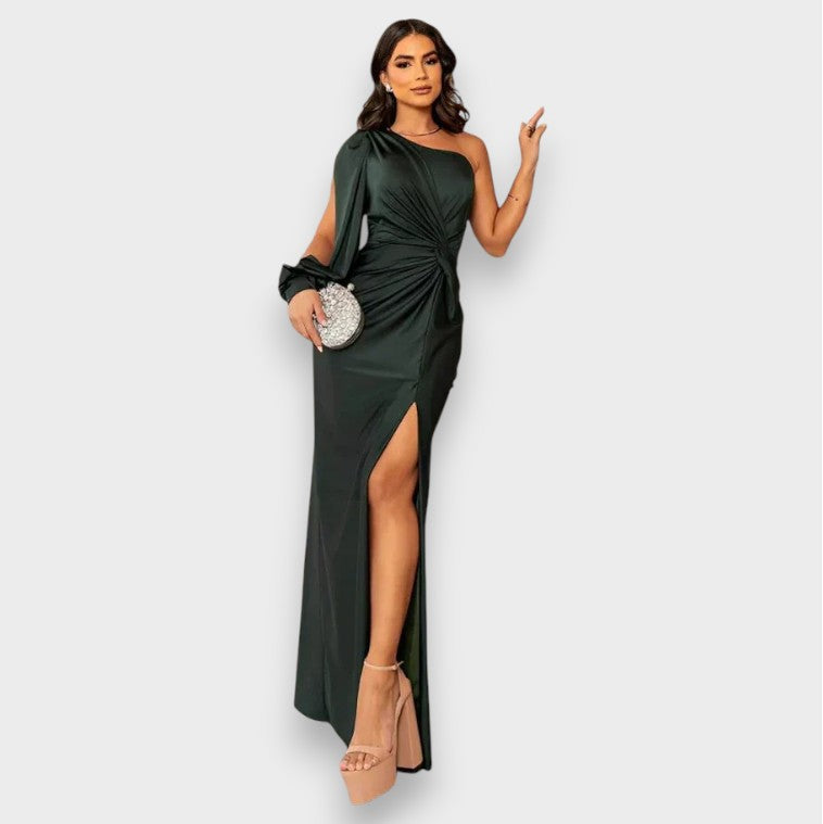 Zarra | Elegant One-Shoulder Maxi Dress