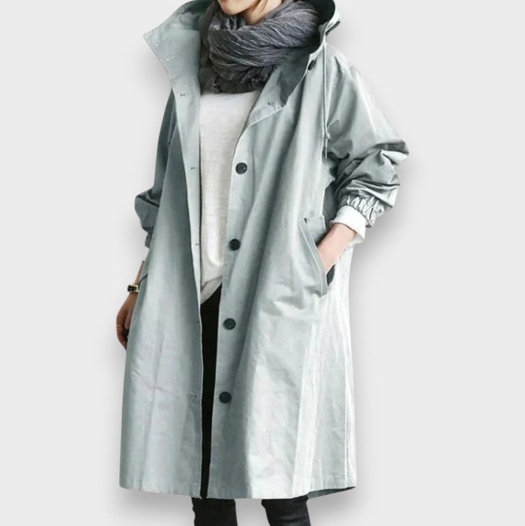 Catherine - Elegant Trench Coat